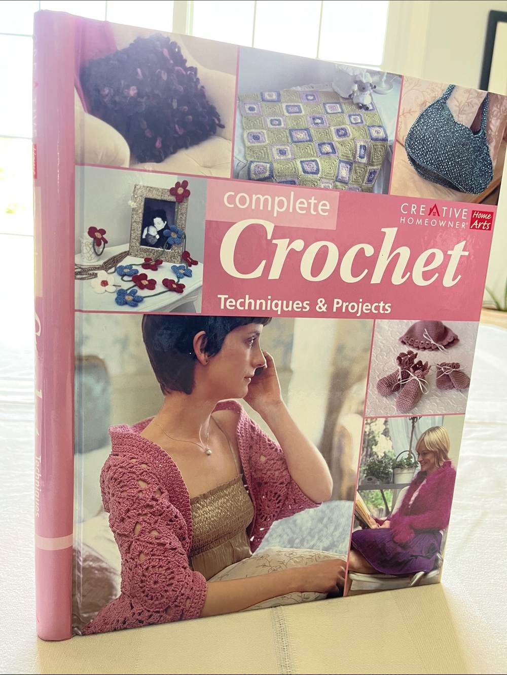 Complete Crochet Techniques & Projects Vintage Hard Cover Book